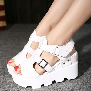 2018 Summer Sandals Shoes Women High Heel